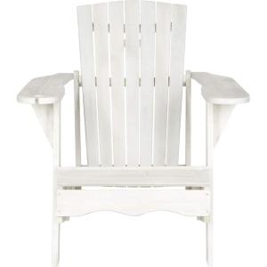 SAFAVIEH Outdoor Collection Vista Adirondack Chair(Antique White)