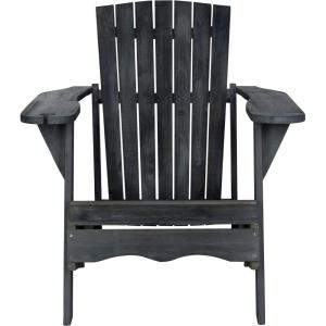 SAFAVIEH Outdoor Collection Vista Adirondack Chair(Dark Slate Gray)