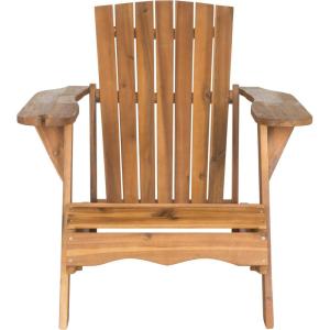 SAFAVIEH Outdoor Collection Vista Adirondack Chair(Natural)