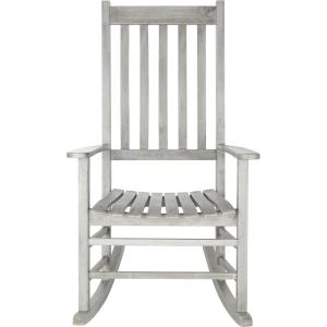 SAFAVIEH Outdoor Living Collection Shasta Rocking Chair(Grey)