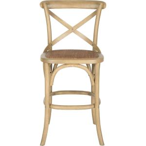 Safavieh American Homes Collection Franklin Counter Stool, Antique White(Oak)