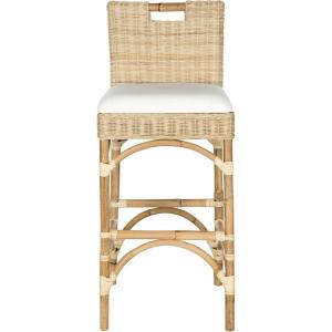 Safavieh Home Collection Fremont Natural Barstool(Natural)