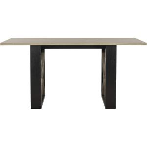 Safavieh Home Collection Monty Modern Farmhouse Light Grey 30-inch Dining Table
