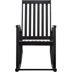 Safavieh Outdoor Collection Clayton Look Rocking Chair(Black)