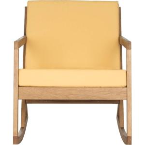 Safavieh Outdoor Collection Vernon Rocking Chair(Natural / Yellow)