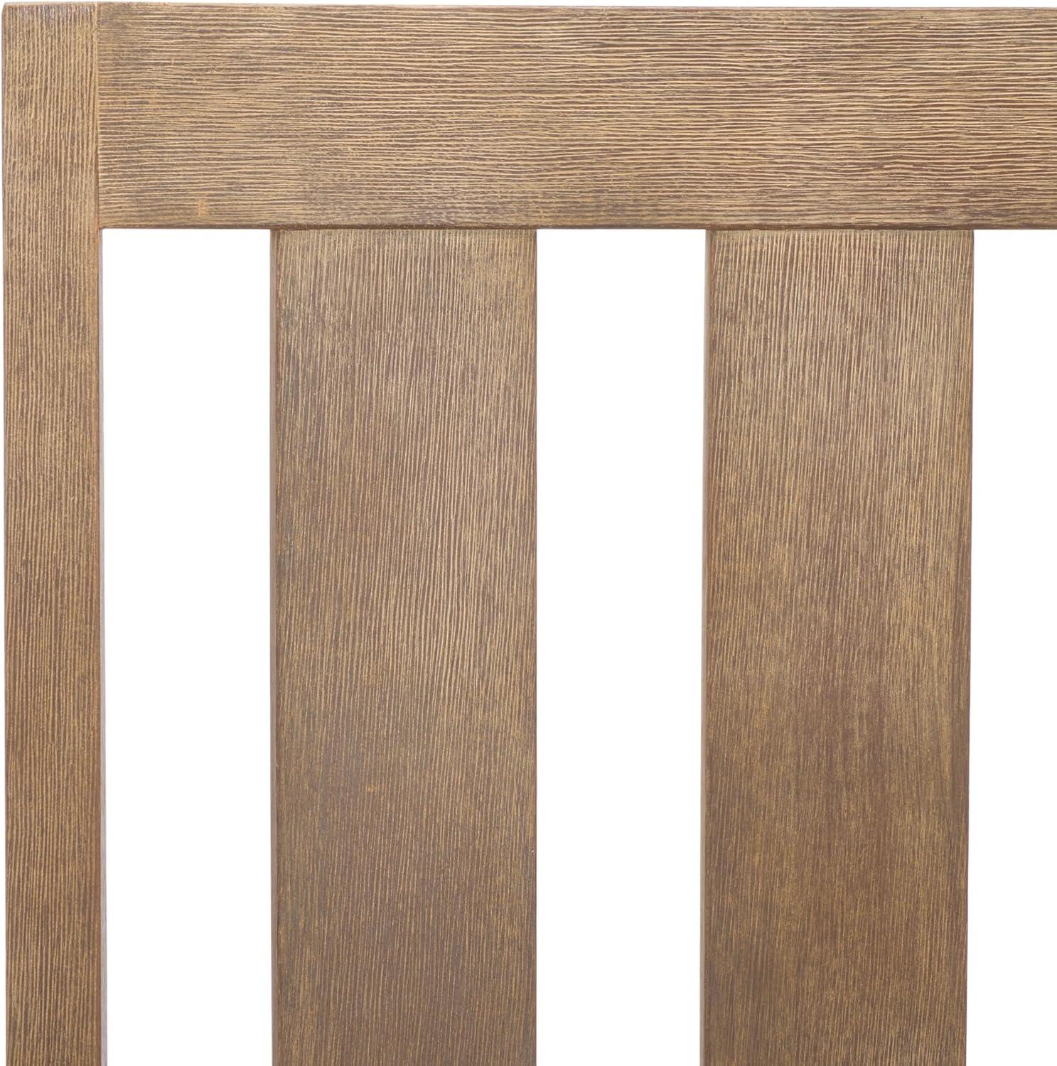 image:imageCouture Patio Collection San Salvador Natural and White 245inch Patio Counter Stools Set of 2NaturalDark Brown
