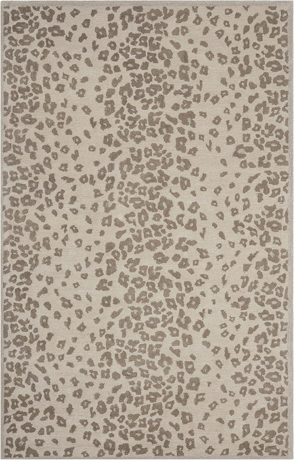 image:imageMartha Stewart x SAFAVIEH Area Rug Collection 26 x 43 Sharkey Gray Handmade Wool amp Viscose Ideal for Living Room Bedroom Foyer Accent Space MSR3621DSharkey Gray