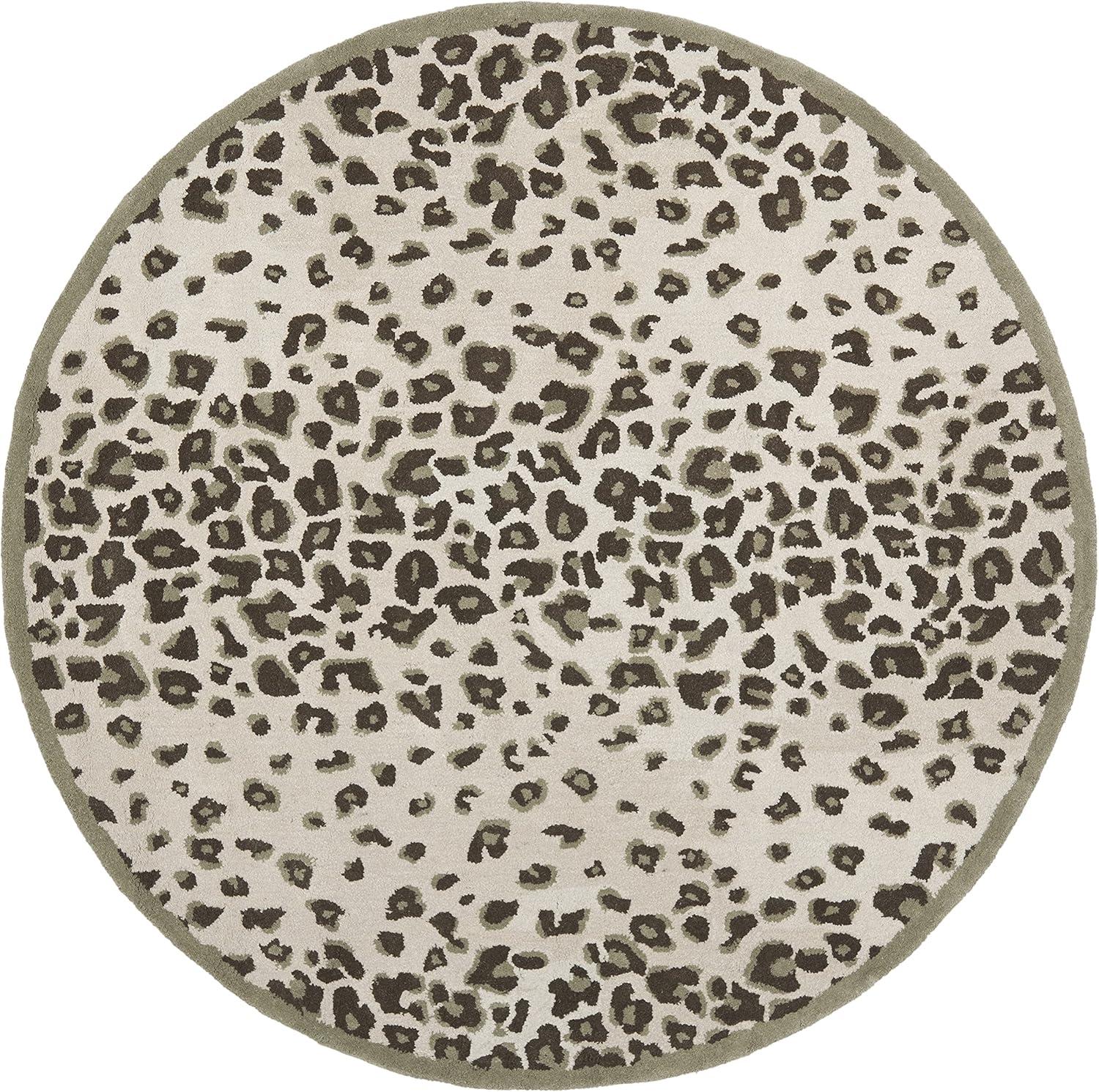 image:imageMartha Stewart x SAFAVIEH Area Rug Collection 26 x 43 Sharkey Gray Handmade Wool amp Viscose Ideal for Living Room Bedroom Foyer Accent Space MSR3621DGrassland Green