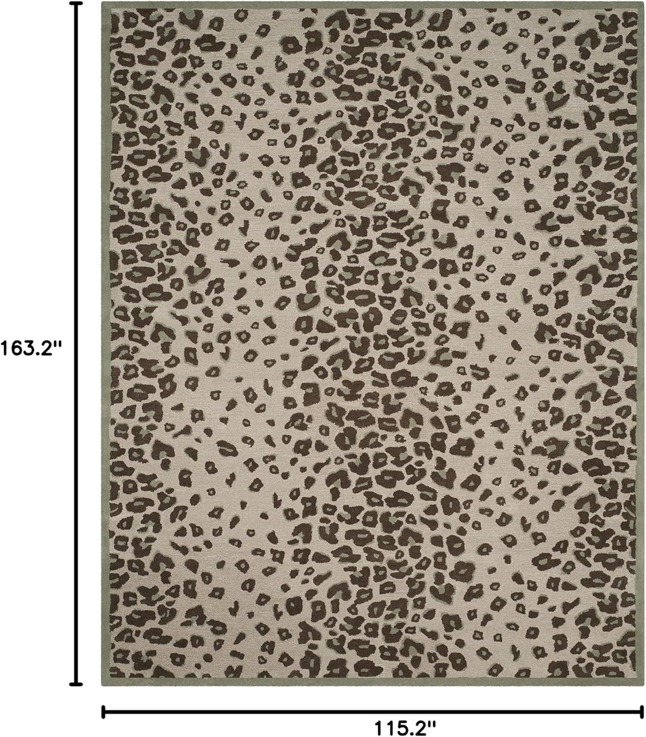 image:imageMartha Stewart x SAFAVIEH Area Rug Collection 26 x 43 Sharkey Gray Handmade Wool amp Viscose Ideal for Living Room Bedroom Foyer Accent Space MSR3621DGrassland Green