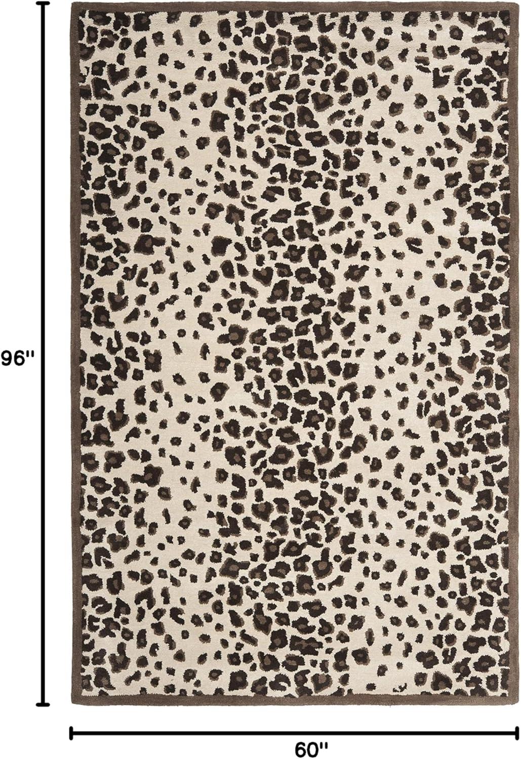 image:imageMartha Stewart x SAFAVIEH Area Rug Collection 26 x 43 Sharkey Gray Handmade Wool amp Viscose Ideal for Living Room Bedroom Foyer Accent Space MSR3621DSequoia Brown
