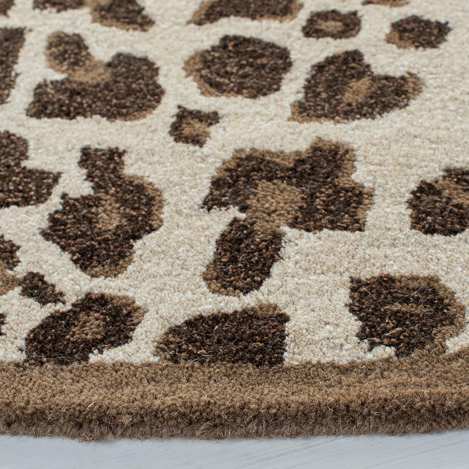 image:imageMartha Stewart x SAFAVIEH Area Rug Collection 26 x 43 Sharkey Gray Handmade Wool amp Viscose Ideal for Living Room Bedroom Foyer Accent Space MSR3621DSequoia Brown