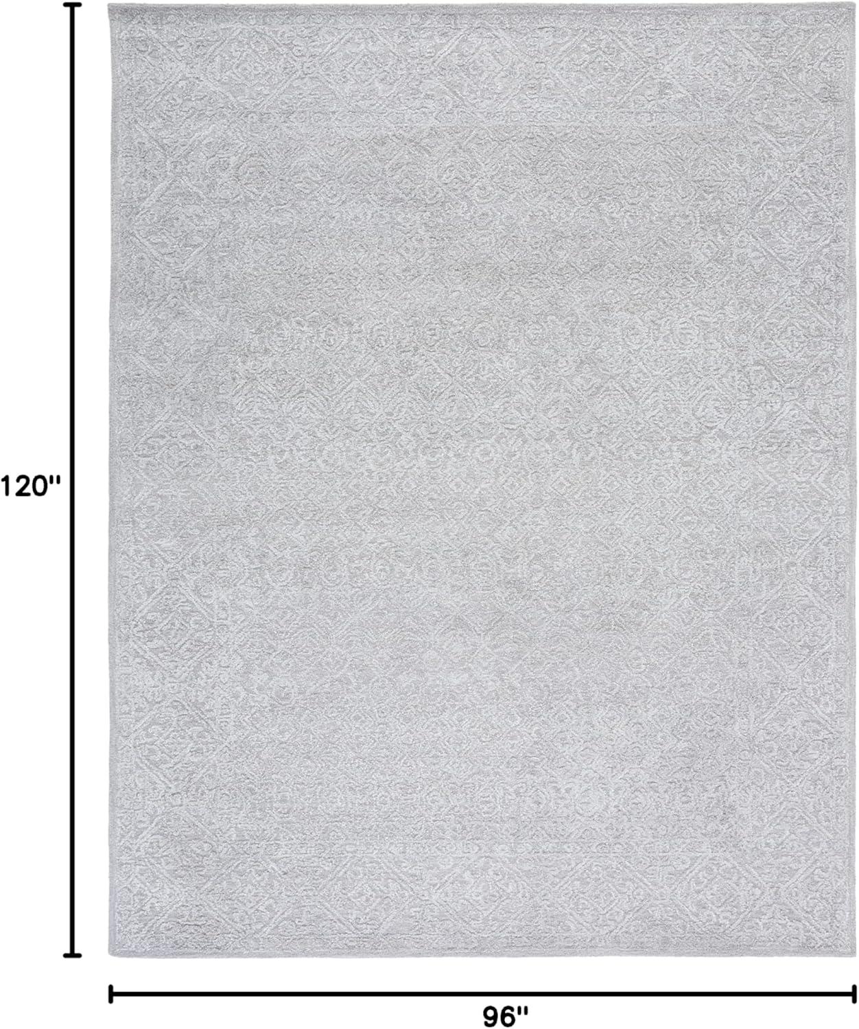 image:imageMartha Stewart x SAFAVIEH Area Rug Collection 3 x 5 Light Grey amp Taupe Handmade Wool amp Viscose Ideal for Living Room Bedroom Foyer Accent Space MSR3275EGrey