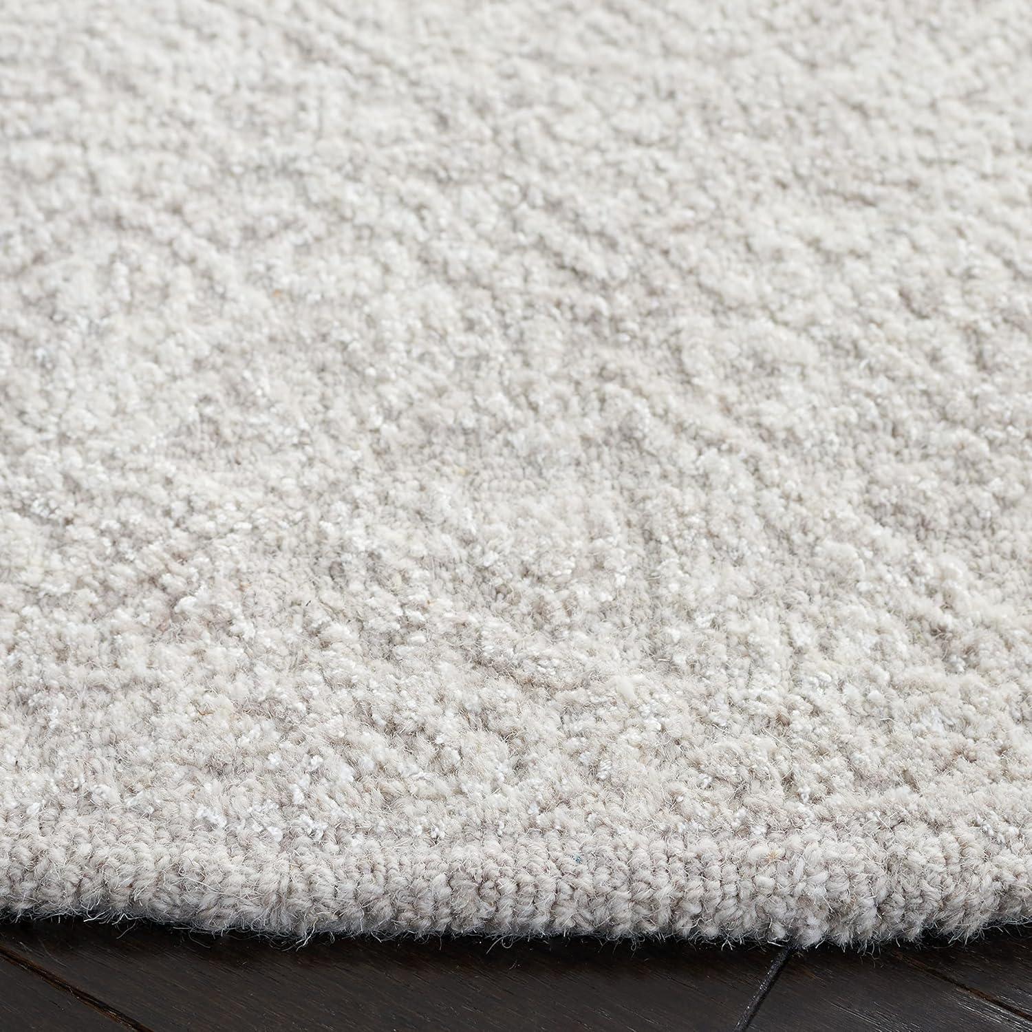 image:imageMartha Stewart x SAFAVIEH Area Rug Collection 3 x 5 Light Grey amp Taupe Handmade Wool amp Viscose Ideal for Living Room Bedroom Foyer Accent Space MSR3275ELight GreyTaupe