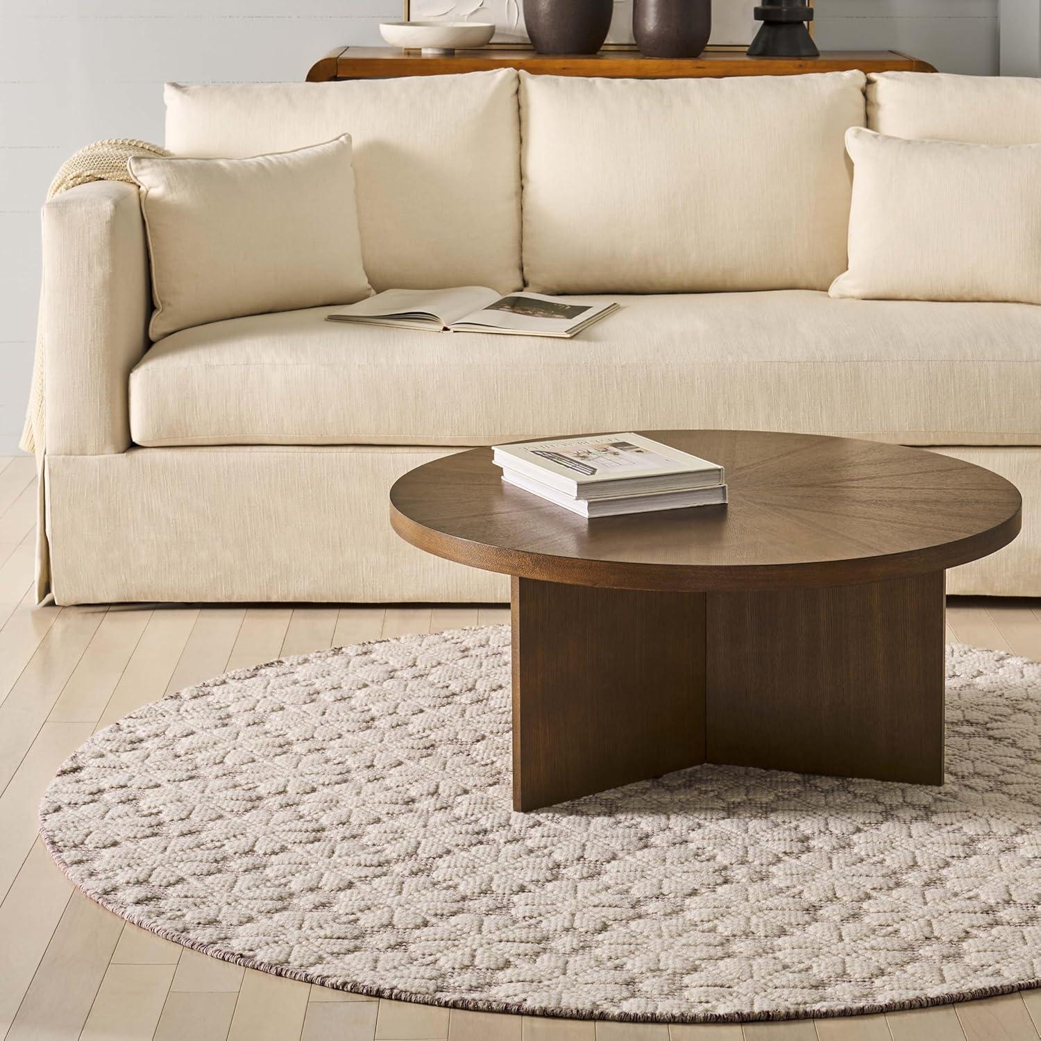 image:imageMartha Stewart x SAFAVIEH Area Rug Collection 4 x 6 Ivory Handmade Wool Ideal for Living Room Foyer Bedroom Accent Space MSR3503AIvoryRed