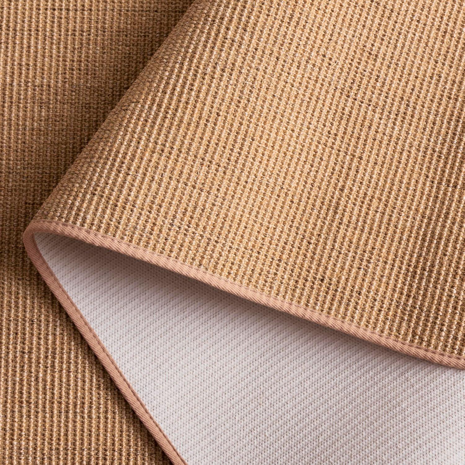 image:imageMartha Stewart x SAFAVIEH Area Rug Collection 4 x 6 Red Sisal amp Jute Farmhouse Style Ideal for Living Room Foyer Bedroom Accent Space MSR9501QBeige