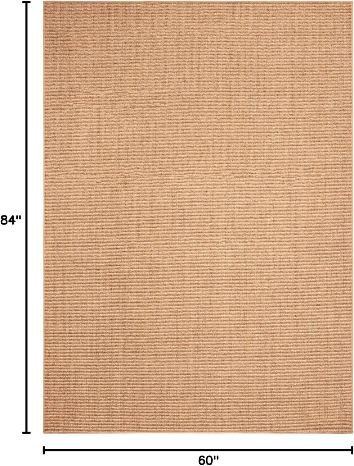 image:imageMartha Stewart x SAFAVIEH Area Rug Collection 4 x 6 Red Sisal amp Jute Farmhouse Style Ideal for Living Room Foyer Bedroom Accent Space MSR9501QBeige