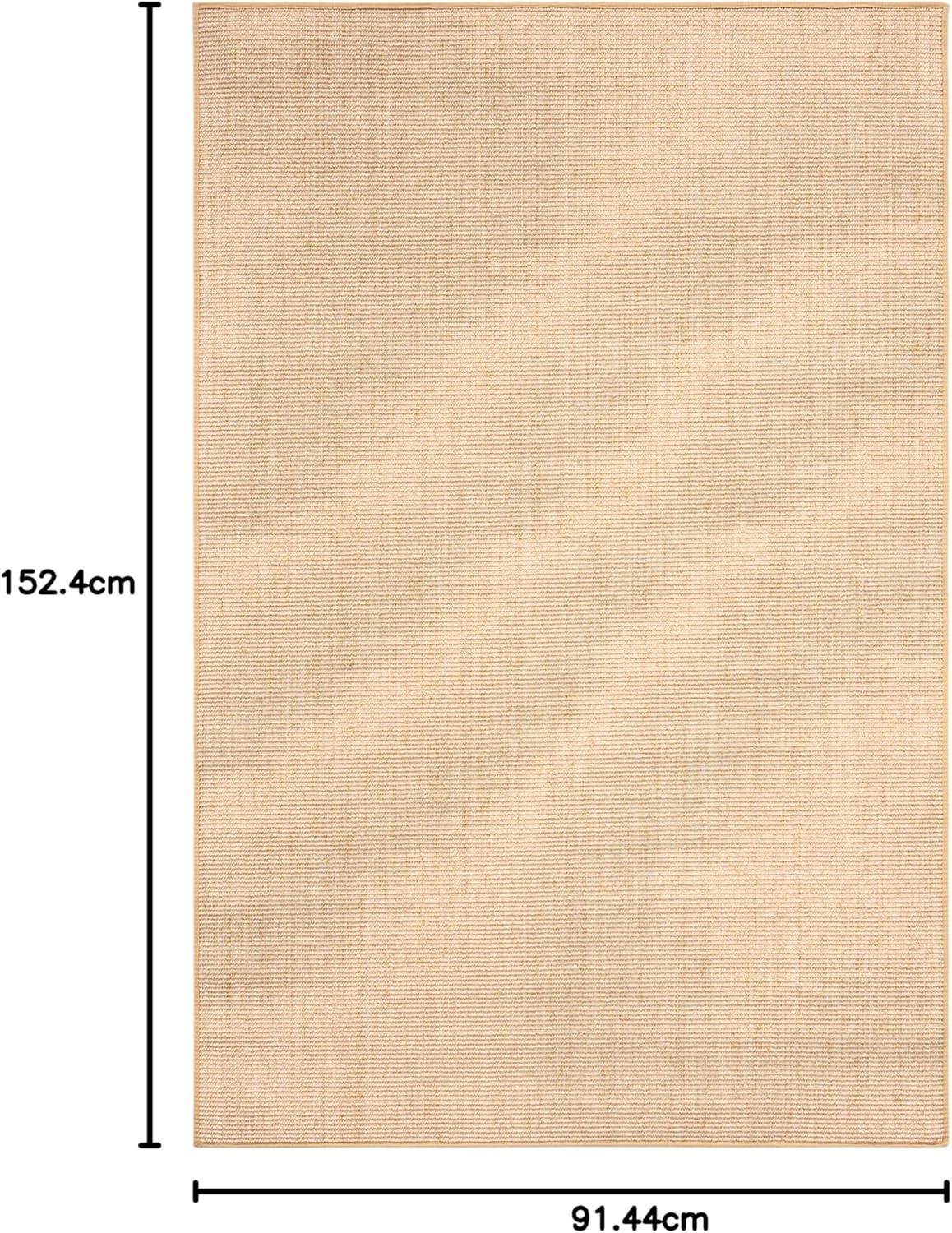 image:imageMartha Stewart x SAFAVIEH Area Rug Collection 4 x 6 Red Sisal amp Jute Farmhouse Style Ideal for Living Room Foyer Bedroom Accent Space MSR9501QBeigeIvory