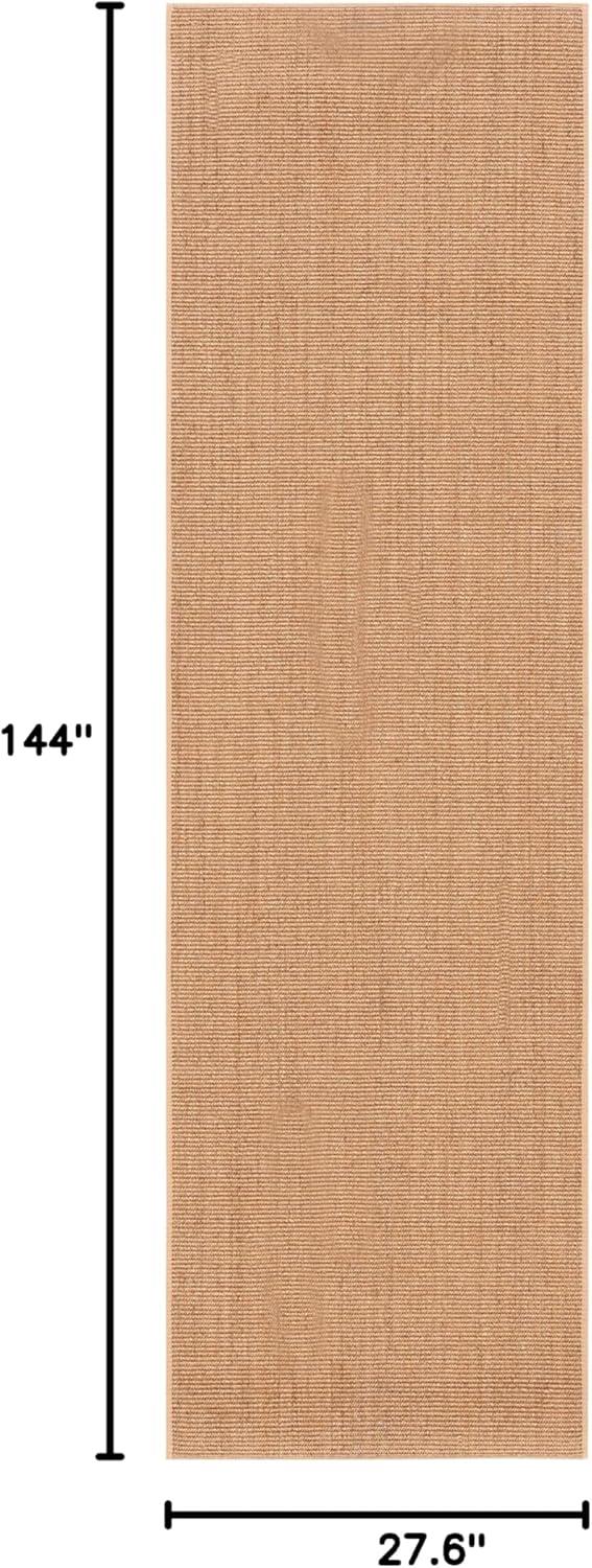 image:imageMartha Stewart x SAFAVIEH Area Rug Collection 4 x 6 Red Sisal amp Jute Farmhouse Style Ideal for Living Room Foyer Bedroom Accent Space MSR9501QBeige