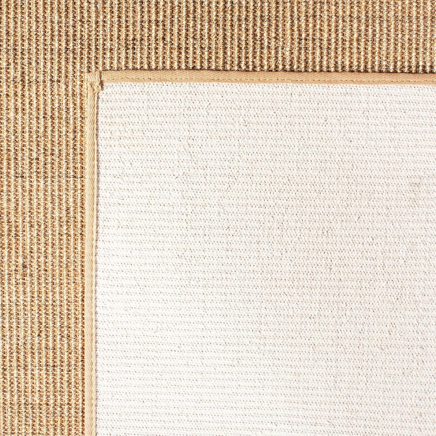 image:imageMartha Stewart x SAFAVIEH Area Rug Collection 4 x 6 Red Sisal amp Jute Farmhouse Style Ideal for Living Room Foyer Bedroom Accent Space MSR9501QBeige