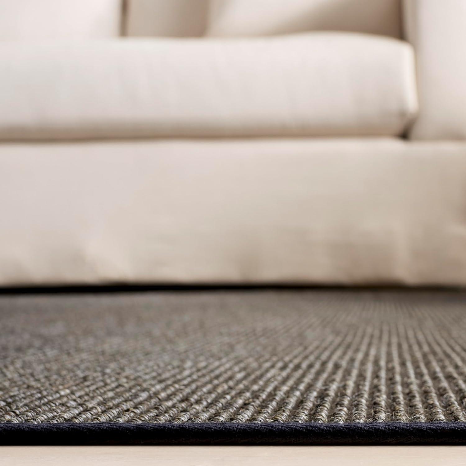 image:imageMartha Stewart x SAFAVIEH Area Rug Collection 4 x 6 Red Sisal amp Jute Farmhouse Style Ideal for Living Room Foyer Bedroom Accent Space MSR9501QCharcoal