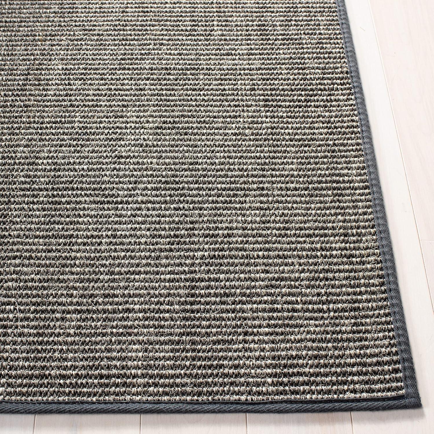 image:imageMartha Stewart x SAFAVIEH Area Rug Collection 4 x 6 Red Sisal amp Jute Farmhouse Style Ideal for Living Room Foyer Bedroom Accent Space MSR9501QCharcoal