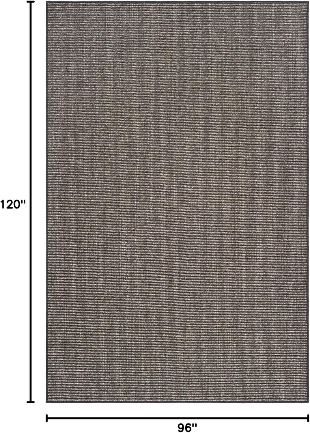 image:imageMartha Stewart x SAFAVIEH Area Rug Collection 4 x 6 Red Sisal amp Jute Farmhouse Style Ideal for Living Room Foyer Bedroom Accent Space MSR9501QCharcoal