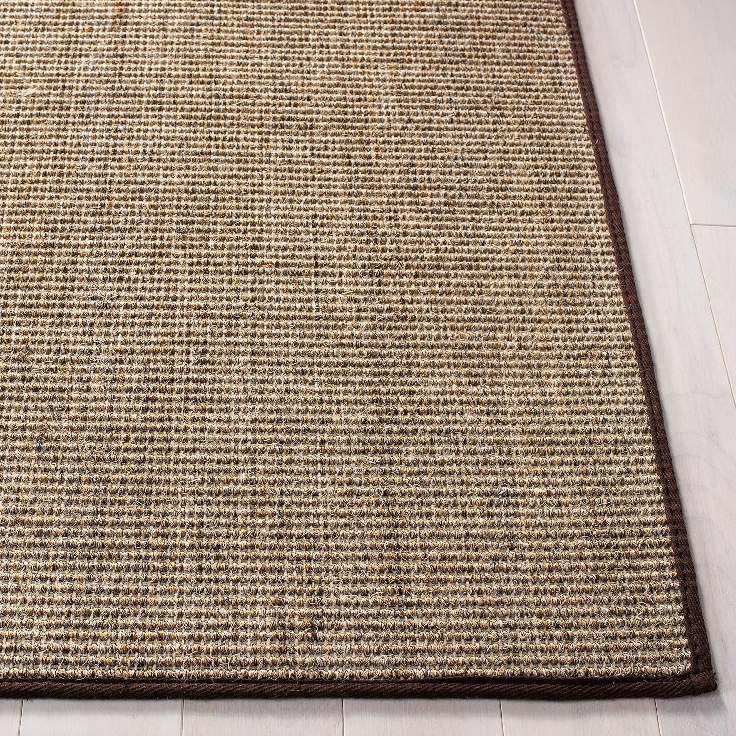 image:imageMartha Stewart x SAFAVIEH Area Rug Collection 4 x 6 Red Sisal amp Jute Farmhouse Style Ideal for Living Room Foyer Bedroom Accent Space MSR9501QLight Brown