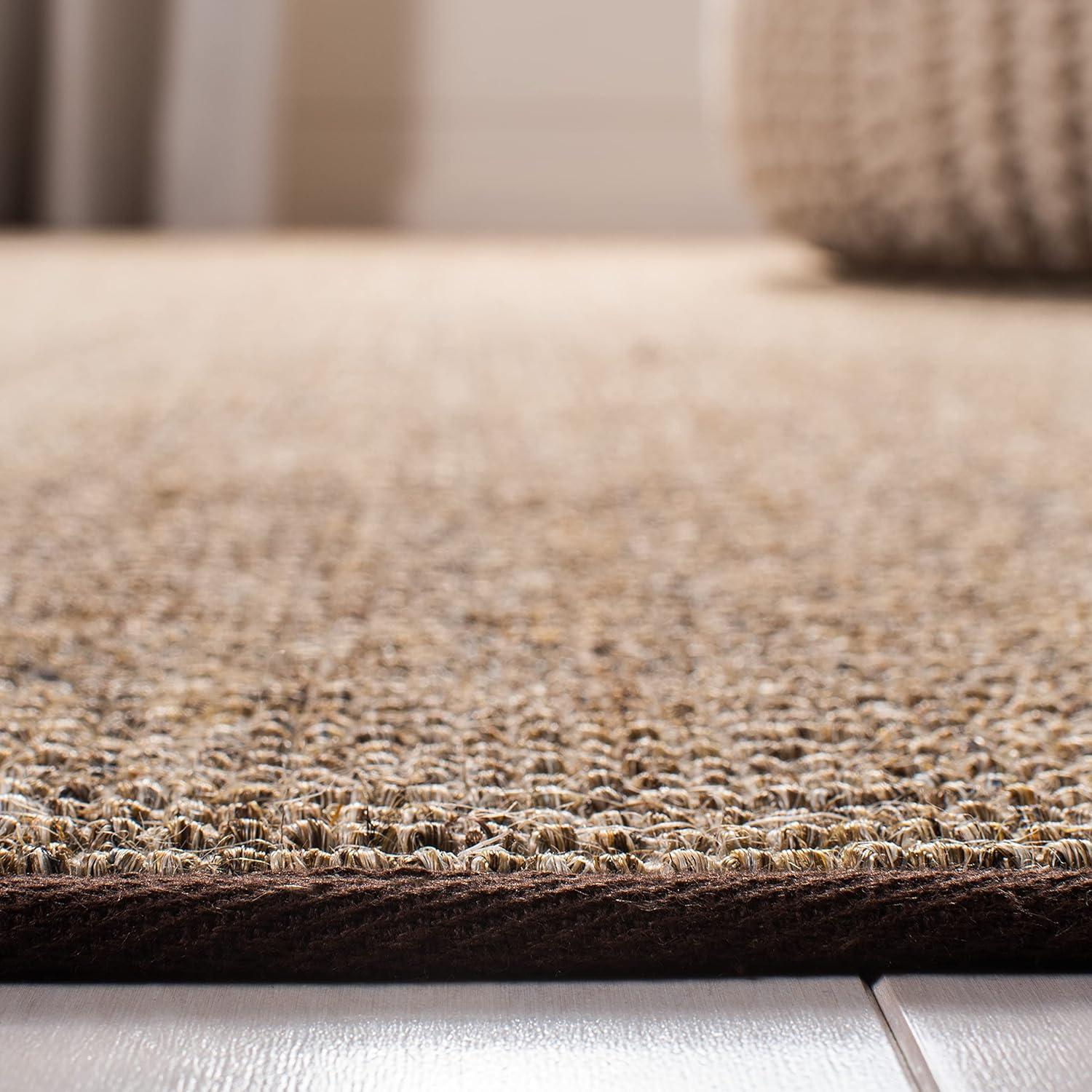 image:imageMartha Stewart x SAFAVIEH Area Rug Collection 4 x 6 Red Sisal amp Jute Farmhouse Style Ideal for Living Room Foyer Bedroom Accent Space MSR9501QLight Brown