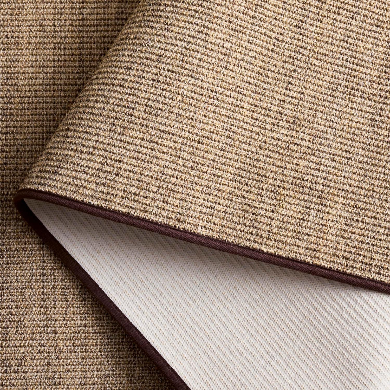 image:imageMartha Stewart x SAFAVIEH Area Rug Collection 4 x 6 Red Sisal amp Jute Farmhouse Style Ideal for Living Room Foyer Bedroom Accent Space MSR9501QLight Brown