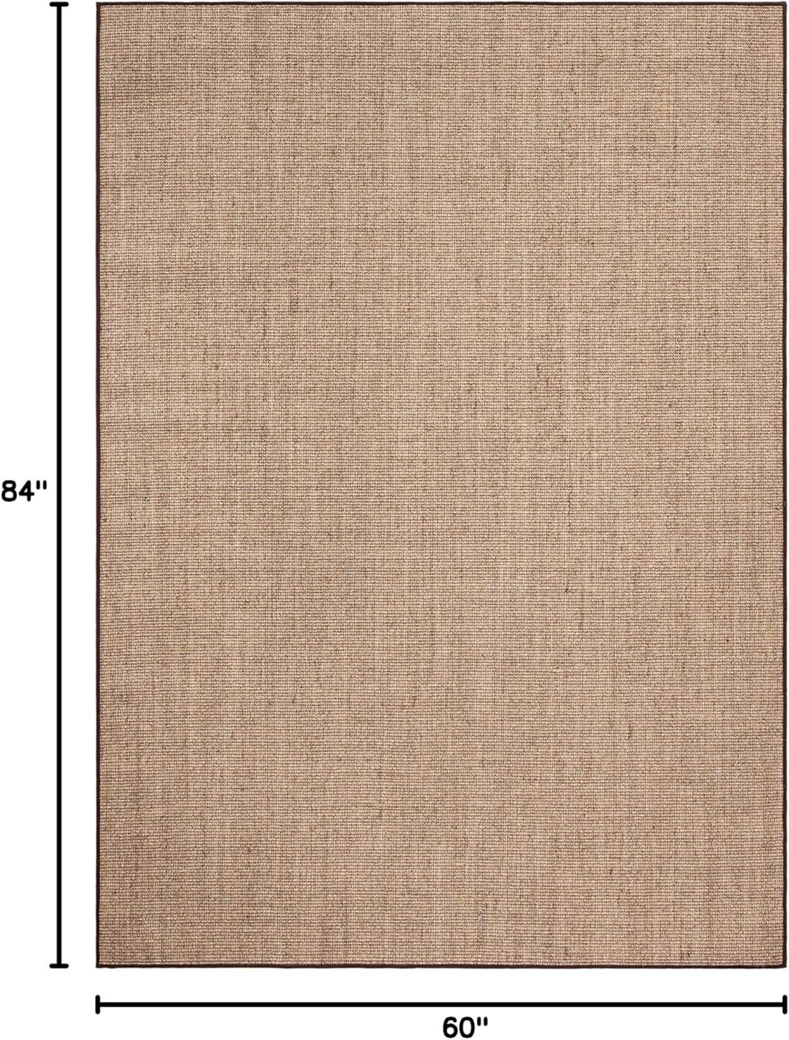 image:imageMartha Stewart x SAFAVIEH Area Rug Collection 4 x 6 Red Sisal amp Jute Farmhouse Style Ideal for Living Room Foyer Bedroom Accent Space MSR9501QLight Brown