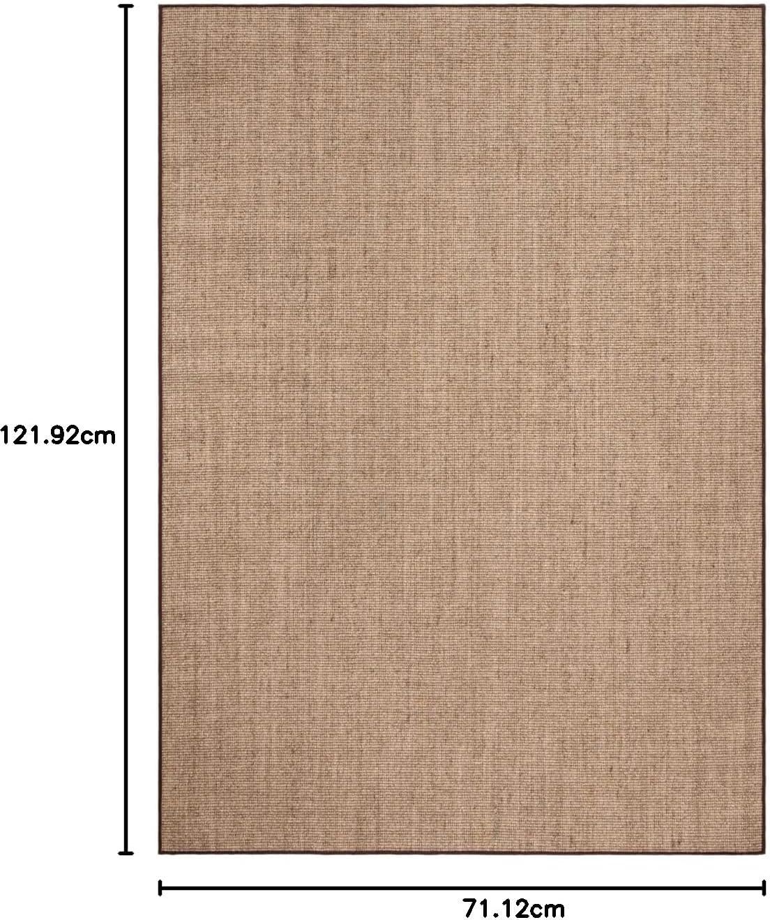image:imageMartha Stewart x SAFAVIEH Area Rug Collection 4 x 6 Red Sisal amp Jute Farmhouse Style Ideal for Living Room Foyer Bedroom Accent Space MSR9501QLight Brown
