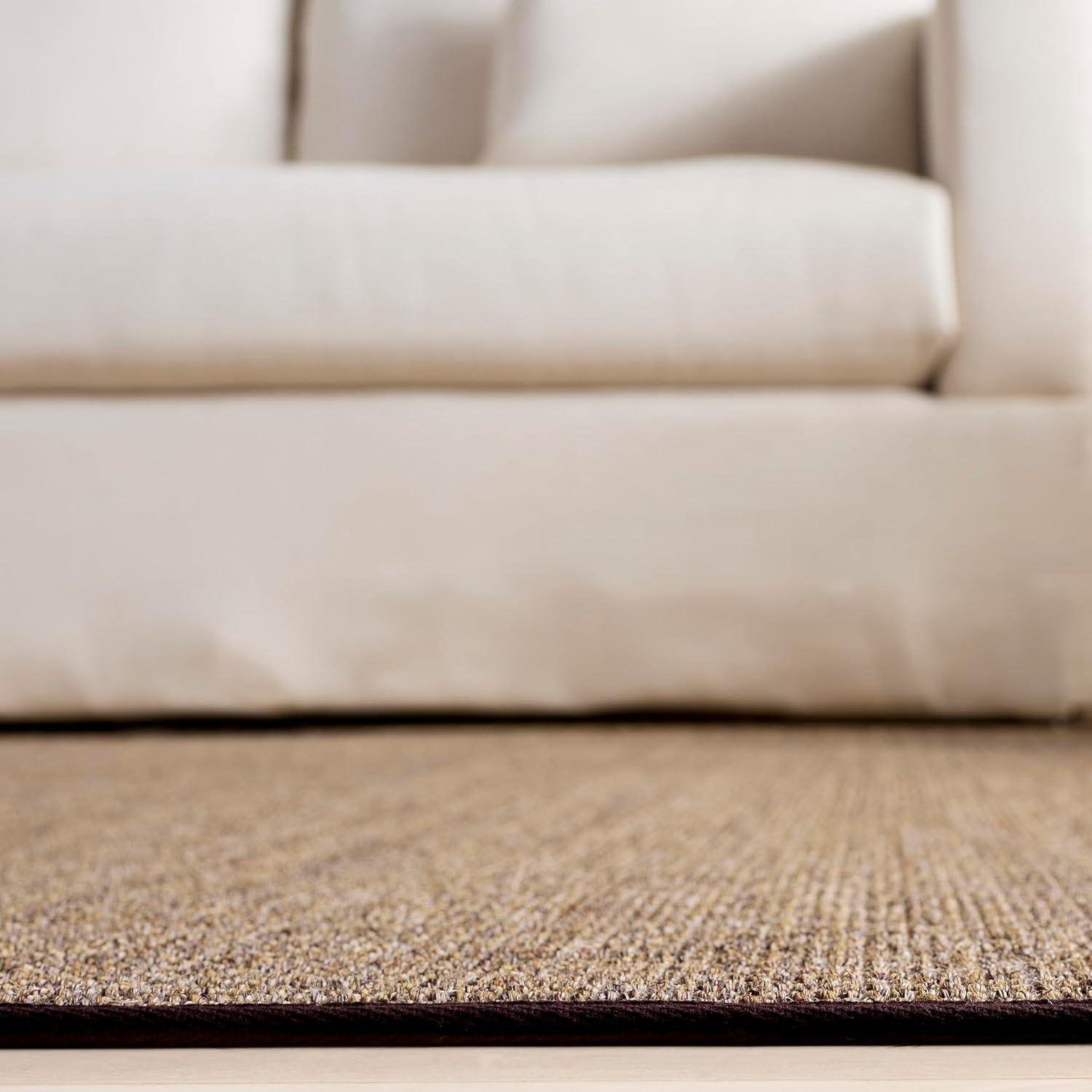 image:imageMartha Stewart x SAFAVIEH Area Rug Collection 4 x 6 Red Sisal amp Jute Farmhouse Style Ideal for Living Room Foyer Bedroom Accent Space MSR9501QLight Brown