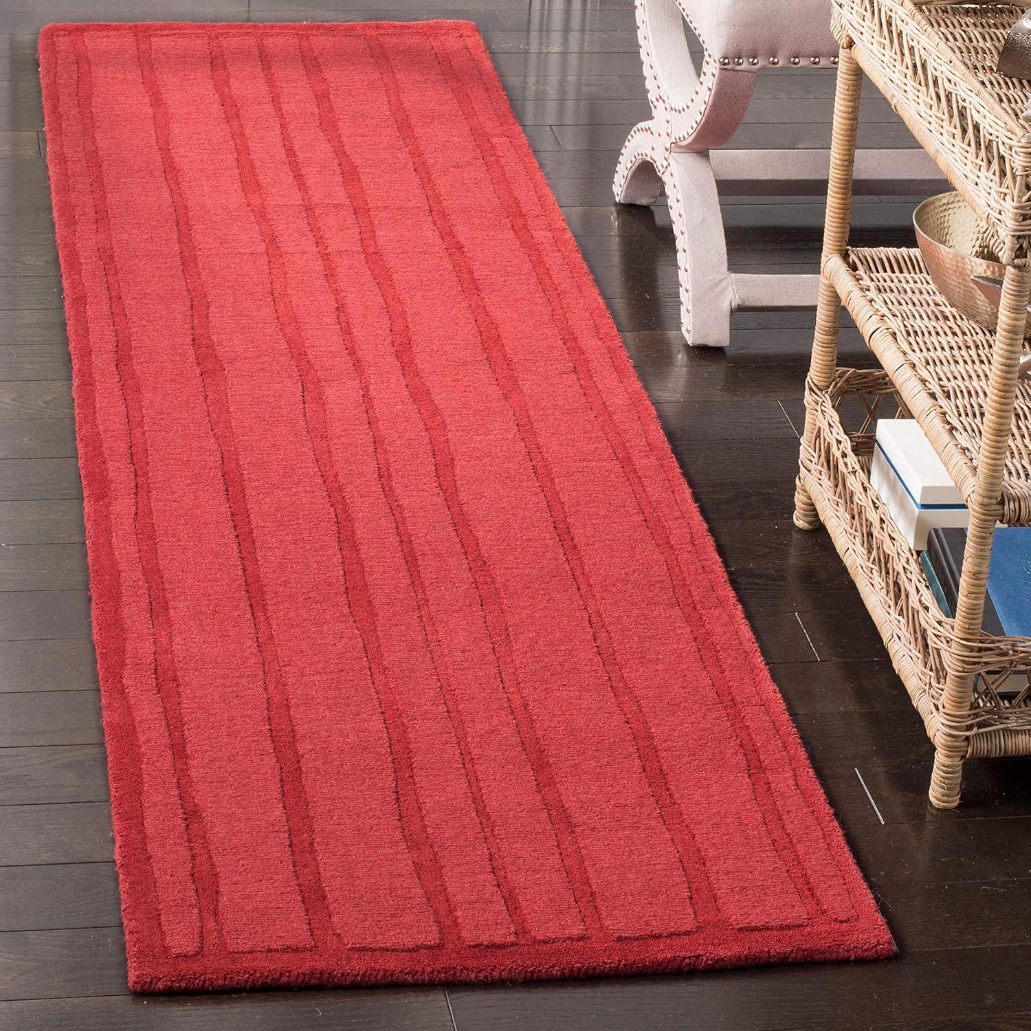 image:imageMartha Stewart x SAFAVIEH Area Rug Collection 5 x 8 Fossil Handmade Wool Ideal for Living Room Bedroom Office Dining Space MSR4619BFossil