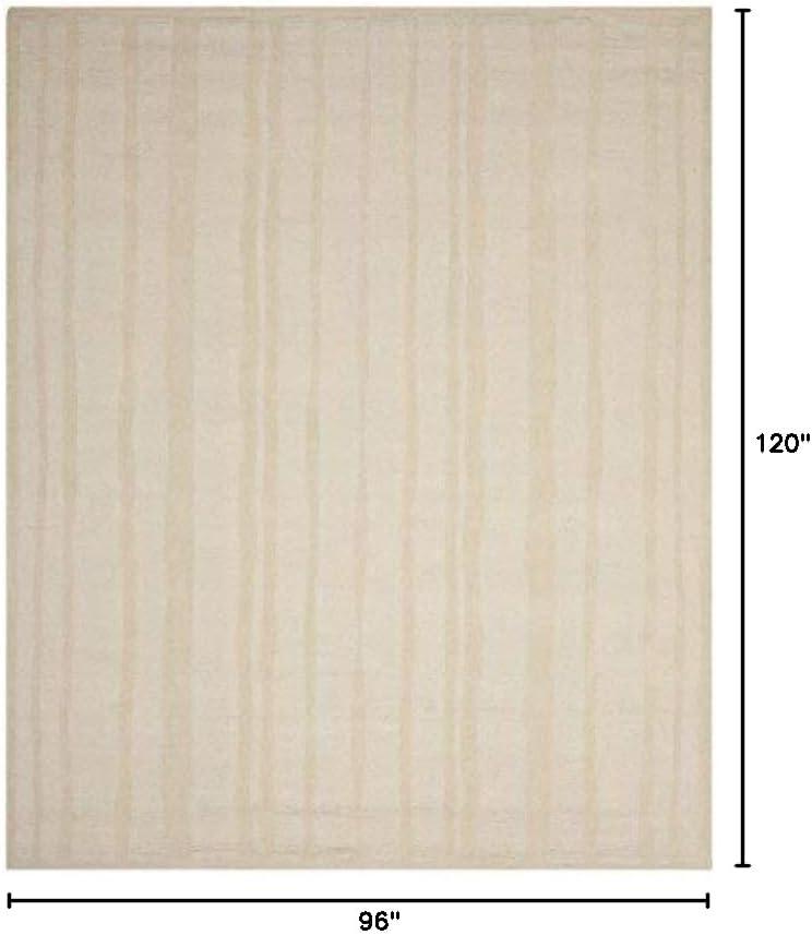 image:imageMartha Stewart x SAFAVIEH Area Rug Collection 5 x 8 Fossil Handmade Wool Ideal for Living Room Bedroom Office Dining Space MSR4619BWrought Iron