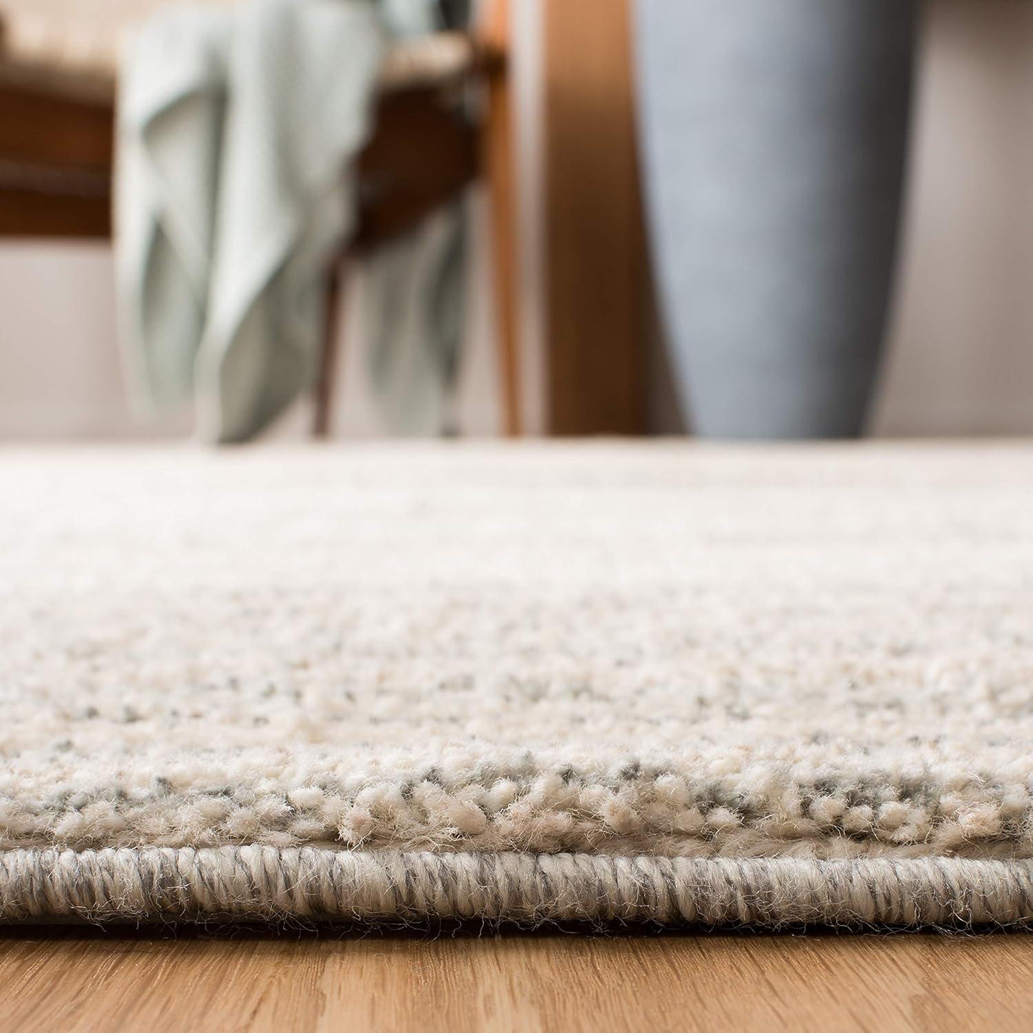 image:imageMartha Stewart x SAFAVIEH Area Rug Collection 51 x 76 Light Grey amp White NonShedding amp Easy Cleaning Ideal for Living Room Bedroom Office Dining Space MSR0787F
