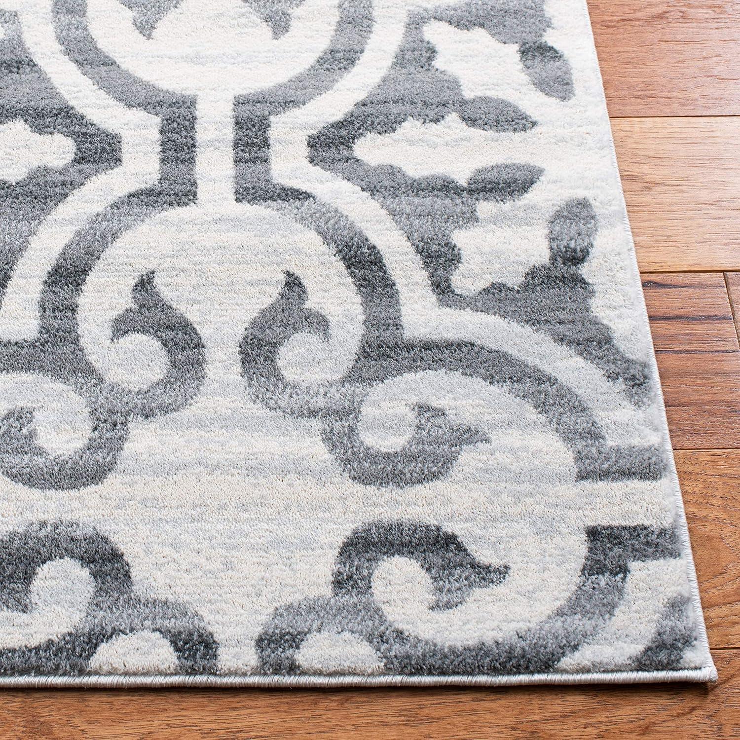 image:imageMartha Stewart x SAFAVIEH Area Rug Collection 53 x 77 Navy amp Ivory NonShedding amp Easy Cleaning Ideal for Living Room Bedroom Office Dining Space MSR0956NGreyIvory