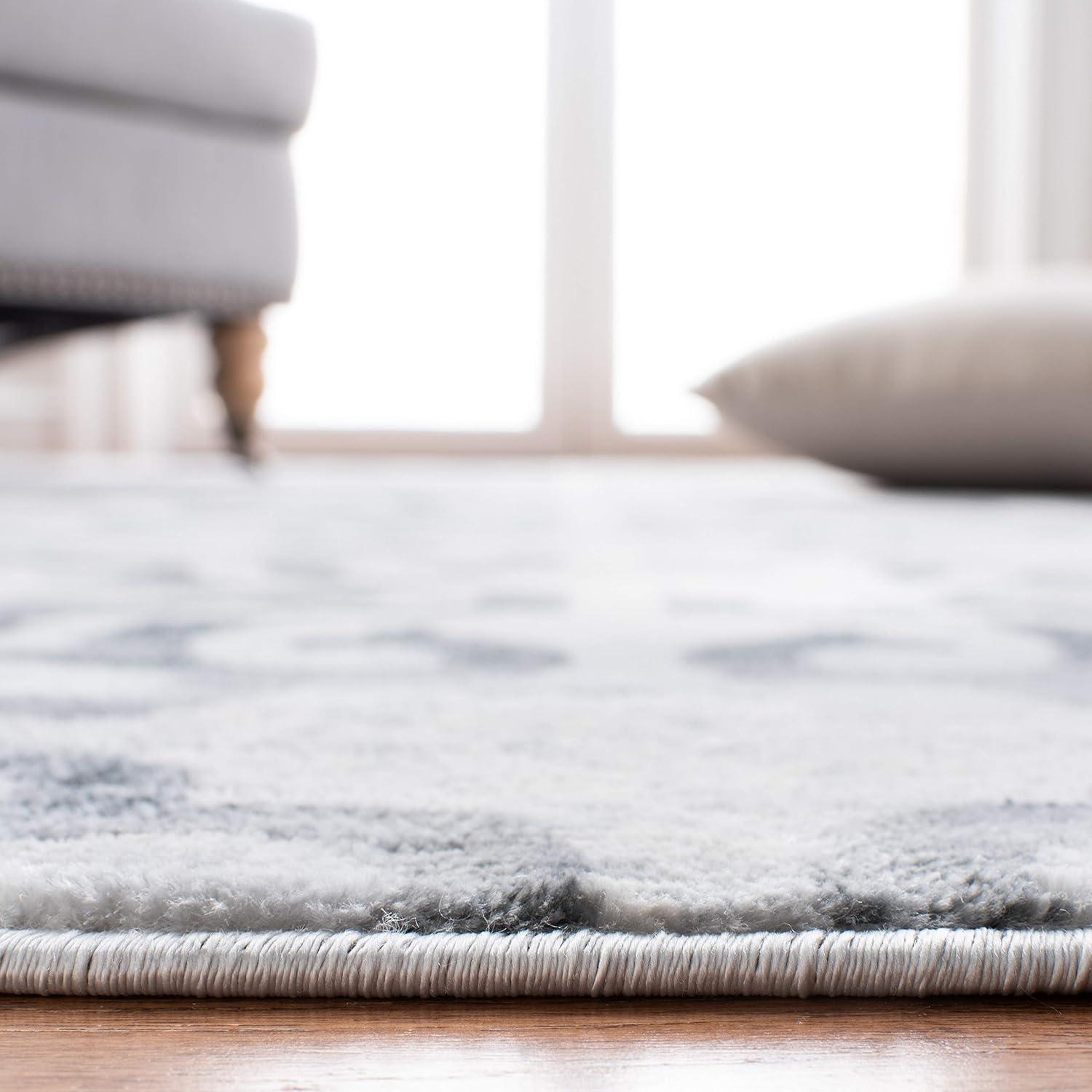 image:imageMartha Stewart x SAFAVIEH Area Rug Collection 53 x 77 Navy amp Ivory NonShedding amp Easy Cleaning Ideal for Living Room Bedroom Office Dining Space MSR0956NGreyIvory