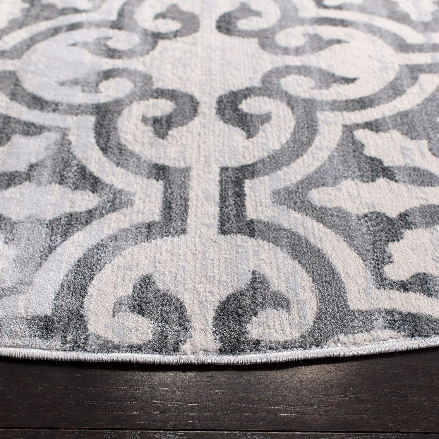image:imageMartha Stewart x SAFAVIEH Area Rug Collection 53 x 77 Navy amp Ivory NonShedding amp Easy Cleaning Ideal for Living Room Bedroom Office Dining Space MSR0956NGreyIvory