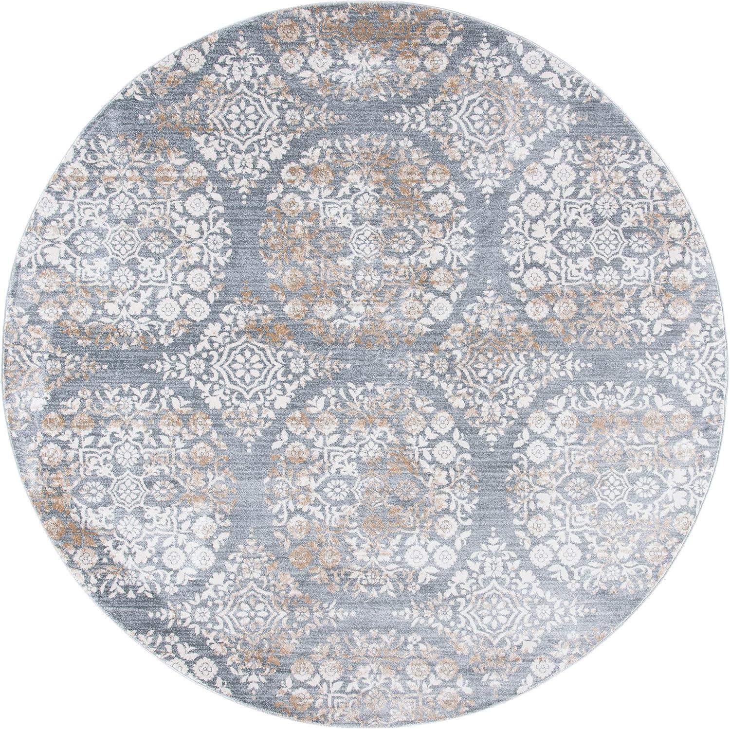 image:imageMartha Stewart x SAFAVIEH Area Rug Collection 53 x 77 Silver amp Ivory NonShedding amp Easy Cleaning Ideal for Living Room Bedroom Office Dining Space MSR0958GSilverIvory
