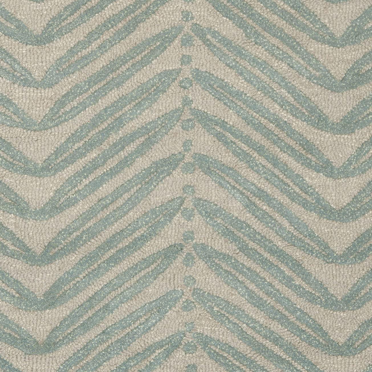 image:imageMartha Stewart x SAFAVIEH Area Rug Collection 6 Round Oolong Tea Green Handmade Wool amp Viscose Ideal for Living Room Bedroom Office Dining Space MSR3612BBlue Fir