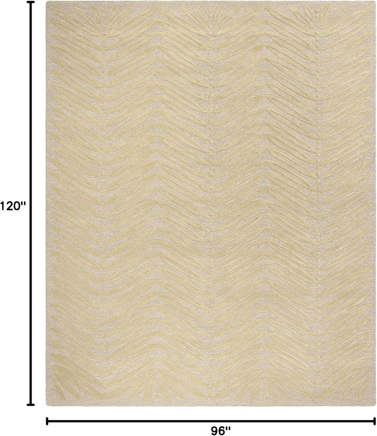 image:imageMartha Stewart x SAFAVIEH Area Rug Collection 6 Round Oolong Tea Green Handmade Wool amp Viscose Ideal for Living Room Bedroom Office Dining Space MSR3612BOolong Tea Green