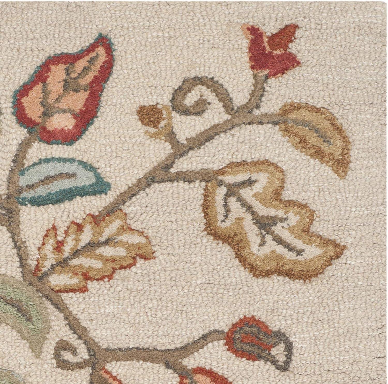image:imageMartha Stewart x SAFAVIEH Area Rug Collection 8 x 10 Persimmon Red Handmade Wool amp Viscose Ideal for Living Room Bedroom Office Dining Space MSR3611APersimmon Red