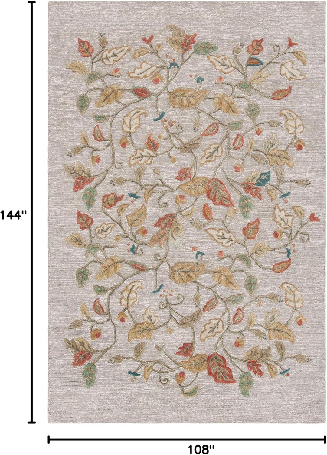 image:imageMartha Stewart x SAFAVIEH Area Rug Collection 8 x 10 Persimmon Red Handmade Wool amp Viscose Ideal for Living Room Bedroom Office Dining Space MSR3611APersimmon Red