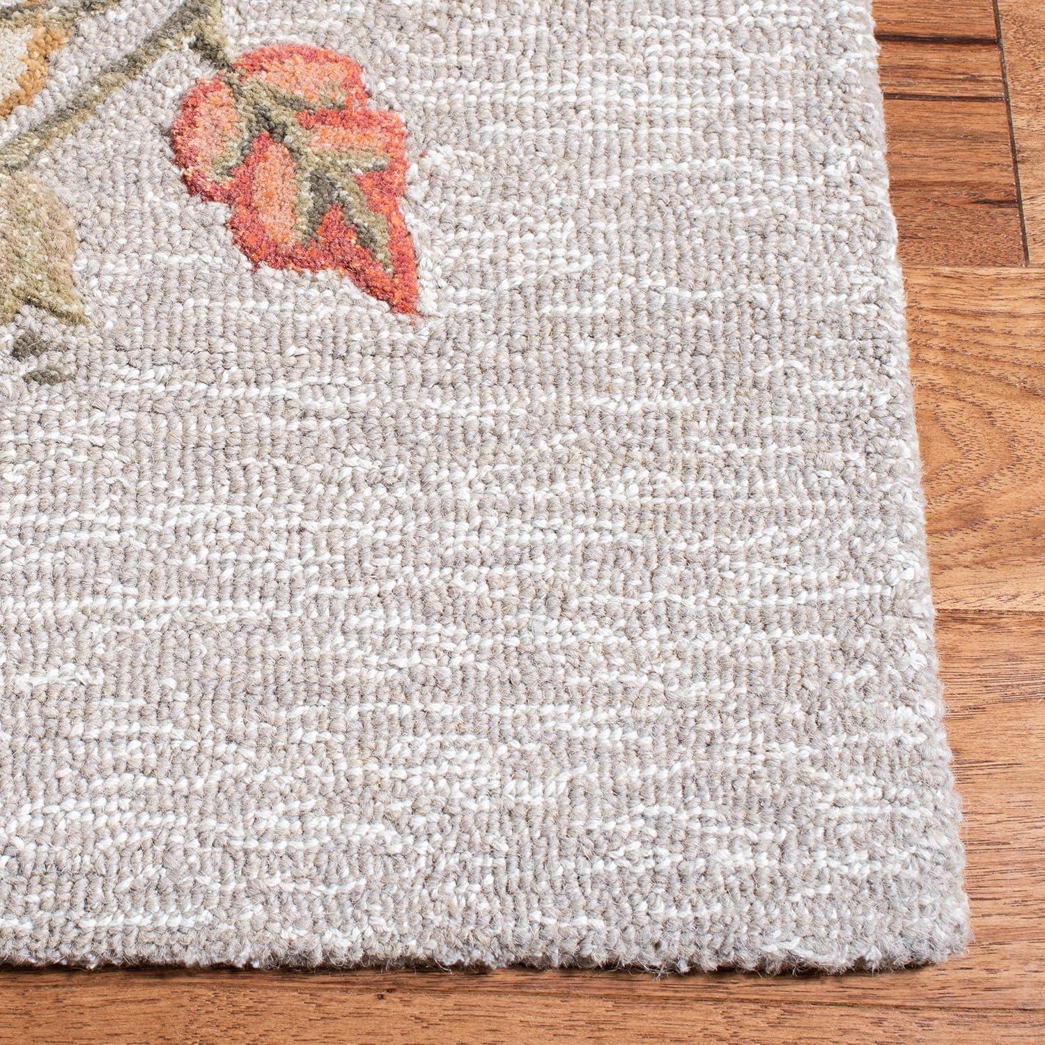 image:imageMartha Stewart x SAFAVIEH Area Rug Collection 8 x 10 Persimmon Red Handmade Wool amp Viscose Ideal for Living Room Bedroom Office Dining Space MSR3611APersimmon Red