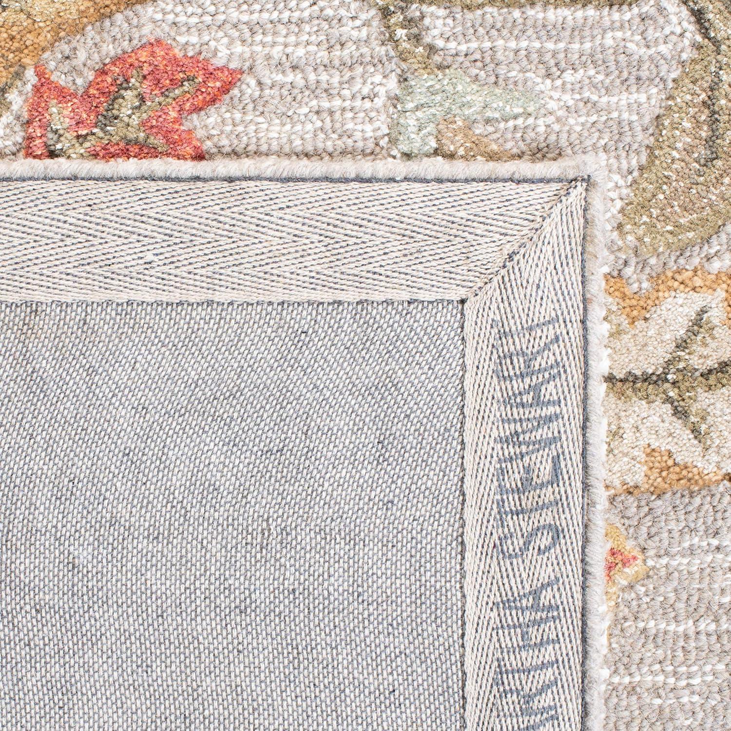 image:imageMartha Stewart x SAFAVIEH Area Rug Collection 8 x 10 Persimmon Red Handmade Wool amp Viscose Ideal for Living Room Bedroom Office Dining Space MSR3611APersimmon Red
