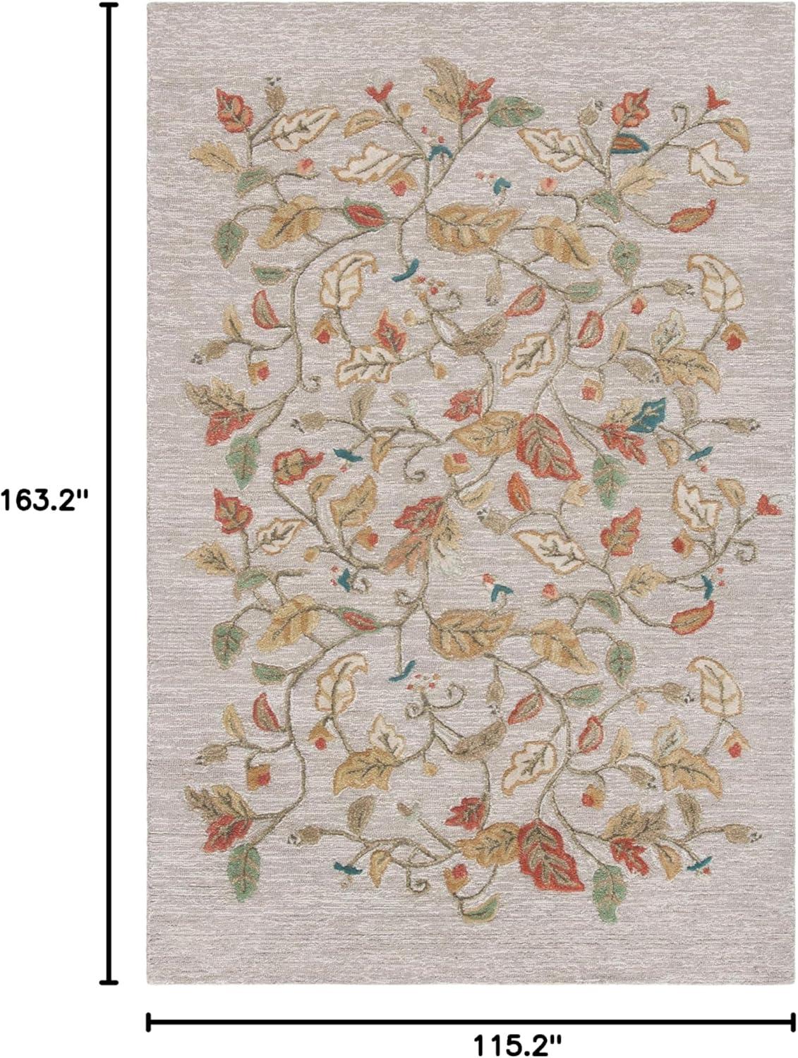 image:imageMartha Stewart x SAFAVIEH Area Rug Collection 8 x 10 Persimmon Red Handmade Wool amp Viscose Ideal for Living Room Bedroom Office Dining Space MSR3611APersimmon Red