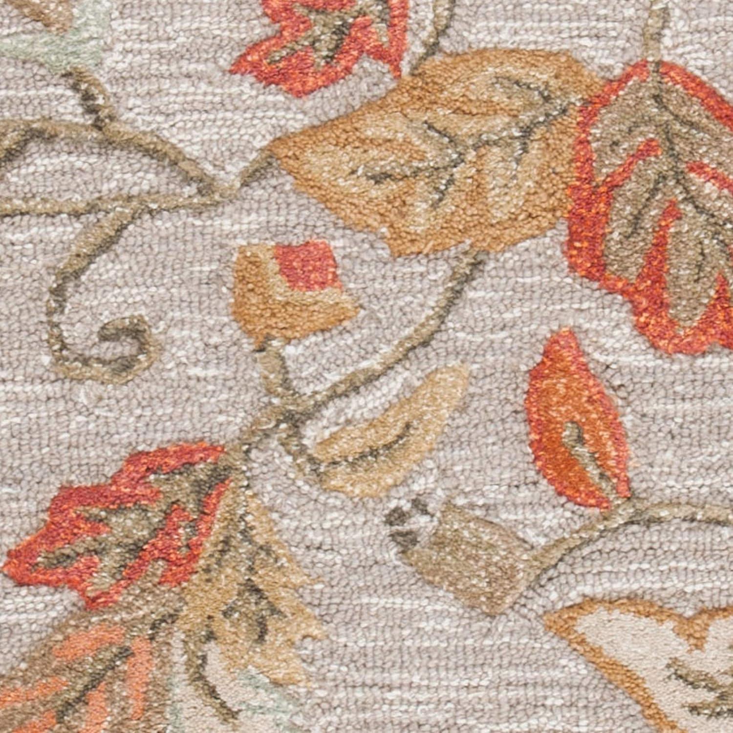 image:imageMartha Stewart x SAFAVIEH Area Rug Collection 8 x 10 Persimmon Red Handmade Wool amp Viscose Ideal for Living Room Bedroom Office Dining Space MSR3611APersimmon Red