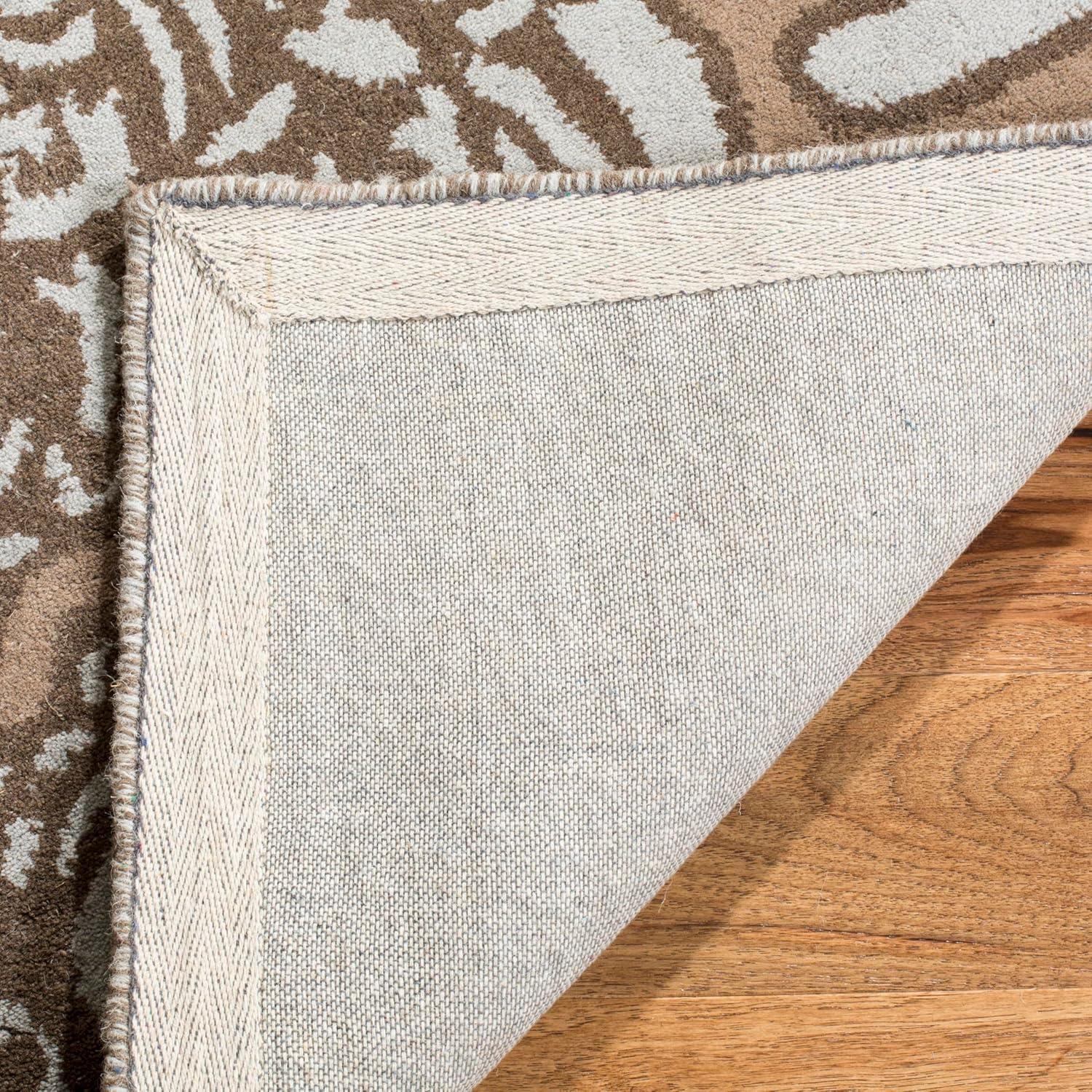 image:imageMartha Stewart x SAFAVIEH Area Rug Collection 8 x 10 Saguaro Handmade Wool Ideal for Living Room Bedroom Office Dining Space MSR4542DDriftwoodGrey