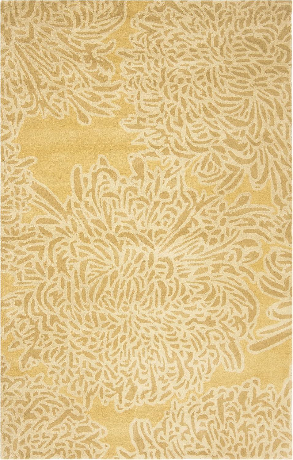 image:imageMartha Stewart x SAFAVIEH Area Rug Collection 8 x 10 Saguaro Handmade Wool Ideal for Living Room Bedroom Office Dining Space MSR4542DMalted