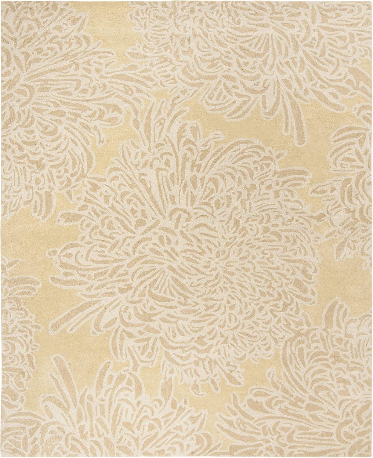 image:imageMartha Stewart x SAFAVIEH Area Rug Collection 8 x 10 Saguaro Handmade Wool Ideal for Living Room Bedroom Office Dining Space MSR4542DMalted